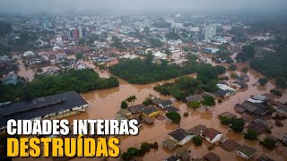 RIO GRANDE DO SUL SOFRE COM DESTRUIÇÃO NÚMERO DE M0RTES E DES4PARECIDOS APÓS FORTES CHUVAS [upl. by Yssor]