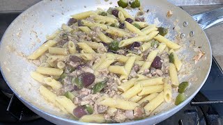 PASTA CON TONNO E OLIVE [upl. by Ahseinaj]