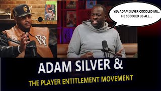 Carmelo Anthony and Draymond Green Talks About Adam Silver and Player Entitlement [upl. by Ycnalc]