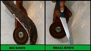 How to Get an Extremely Sharp Knife Using Angle Grinder [upl. by Noam194]