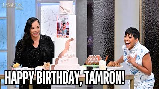 Tamron Gets Some Heartfelt Birthday Love from the Tam Fam [upl. by Tolley]