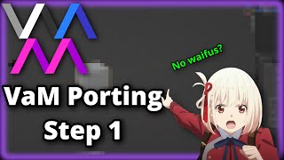 VaM Porting Tutorial  Step 1  Prepping Blender [upl. by Jone]