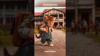 Cute cats struggle for life  Kittu के जीवन का कठिन सफर  Poor to rich struggle story shorts [upl. by Onstad]