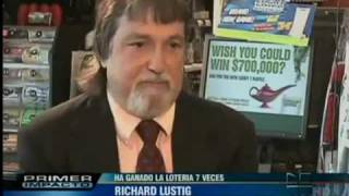 Richard Lustig Sharing Secrets on How to Win The Lottery on Univision [upl. by Feltie537]