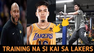 KAI SOTTO POSIBLENG MAGLARO SA LOS ANGELES LAKERS SA NBA SUMMER LEAGUE [upl. by Beckerman596]