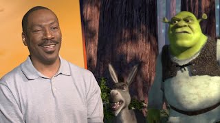 Eddie Murphy Reacts to First Interview Confirms More Shrek Is in the Works Exclusive [upl. by Alfi948]