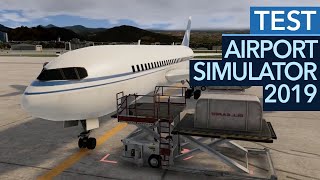 Airport Simulator 2019 im Test  Review  Vollkatastrophe am Fluchplatz [upl. by Terina]