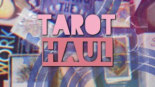 Its a Tarot Haul 🤩 New Decks and Books [upl. by Datnow]