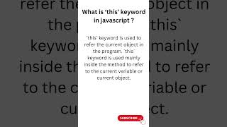 Javascript interview questions javascriptinterview learning programminginterview coding [upl. by Car]