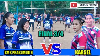 FINAL 34  BMS PRABUMULIH VS KARANG ENDAH SELATAN Skor 30 volleyball Muaraenim [upl. by Restivo753]