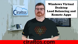 Azure Windows Virtual Desktop Load Balancing and Remote Application Walkthrough [upl. by Giovanni493]