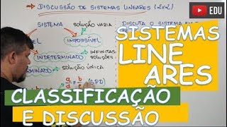 🔴DISCUSSÃO E CLASSIFICAÇÃO DE UM SISTEMA [upl. by Fraser220]