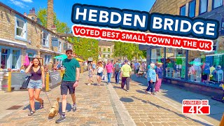 Hebden Bridge Yorkshire  voted the greatest town in Europe [upl. by Janice846]