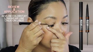 2023 Revlon colorstay line creator Review and Application [upl. by Nylireg]