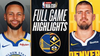 WARRIORS at NUGGETS  EMIRATES NBA CUP 🏆  FULL GAME HIGHLIGHTS  December 3 2024 [upl. by Ynamrej346]