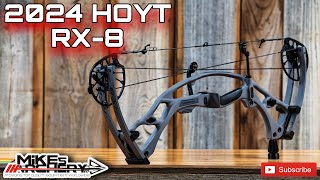 2024 Hoyt RX8 Carbon Bow Review By Mikes Archery [upl. by Forcier519]