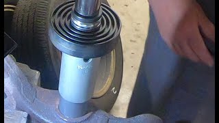 How to Press in a Control Arm Bushing [upl. by Helve]