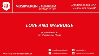 Love and Marriage  Jimmy van Heusen Arr Klaas van der Woude [upl. by Radburn]