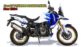 New 2024 Suzuki VSTROM 800DE DJEBEL Announced First Look  Best Sport Enduro Tourer Bike [upl. by Enaenaj293]