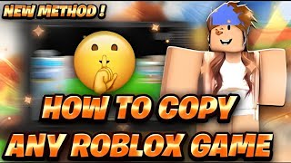 NEW HOW TO COPY ANY RBLX GAME 🎮🕵️‍♂️STEAL ALL SCRIPTS MAP AND MORE🔥 [upl. by Nathalie27]