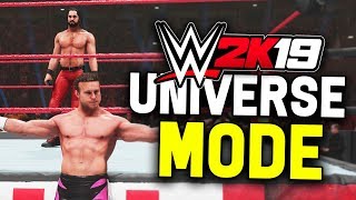 WWE 2K19  UNIVERSE MODE FULL BREAKDOWN [upl. by Strepphon]