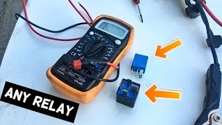 HOW TO TEST RELAY ANY RELAY [upl. by Eneroc]