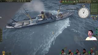 UBOAT 10 BETA test Type II sinks Carrier and Guns Down Entire Convoy [upl. by Romano398]