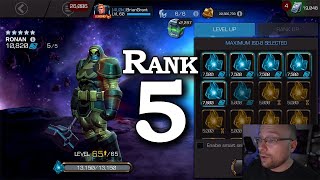 Ronan Rank Up and Analysis  Marvel Contest of Champions [upl. by Pepi]