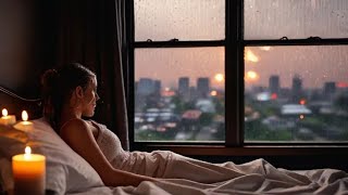 Relaxing Rain Sound for Sleep Meditation  1 Hour of Calming Rainfall [upl. by Aslehc]