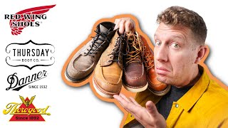 RED WING vs THURSDAY vs THOROGOOD vs DANNER [upl. by Ojyma]