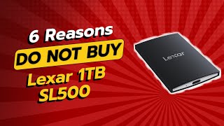 DONT BUY Lexar 1TB SL500 Portable SSD Before Watching This 🚫💻 [upl. by Aiuqes]