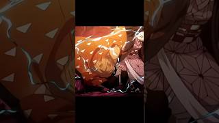 Zenitsu saves nezuko😱😨anime demonslayer zenitsushorts [upl. by Lissie]