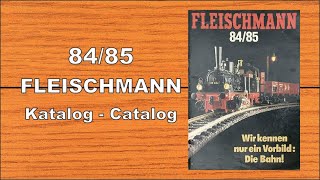 FLEISCHMANN KATALOG 8485 CATALOG HD [upl. by Mcgregor]