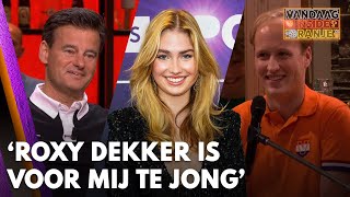 Wilfred vraagt Milo van Bankzitters naar Roxy Dekker Dat is voor mij te jong [upl. by Edrick]