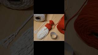 🎅 Makramee Weihnachtswichtel 🎅 Macrame Santa Gnome DIY 🎅 [upl. by Samala824]