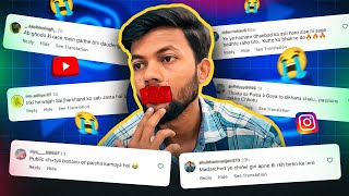 Reading amp Reacting To Extreme Hate Comments 🤬 Best Reply To Haters 😡 [upl. by Giarla]