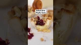 Baked Brie Phyllo Tarts [upl. by Hefter]