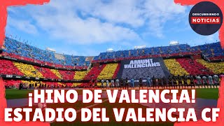 EL HIMNO DE VALENCIA EN EL ESTADIO DEL VALENCIA CF EN MESTALLA POR LAS INUNDACIONES EN VALENCIA [upl. by Enelhtac]