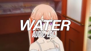 Water  Tyla  audio edit slowed and reverb  lofi song lofi tyla water song audioedit [upl. by Ettennek]