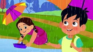 Pani Barsa Cham Cham  पानी बरसा  Hindi Nursery Rhymes  Hindi Balgeet [upl. by Thom]