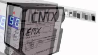 EMX CNTX300 Photoelectric Sensor Advanced Contrast  Mark 1024VDC NPNPNP NONC 28mm [upl. by Retloc]