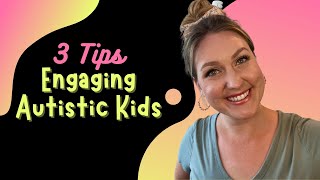 How to engage child with autism at home  3 Tips from Speech Therapist [upl. by Cheffetz289]