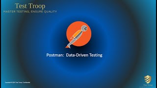 13 DataDriven Testing with Postman [upl. by Seagrave]