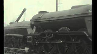 Railway Roundabout 1959 A Visit To Kings Cross Shed [upl. by Dorolisa]