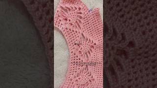 Crochet yoke 69 months baby shorts crochet youtubeshorts [upl. by Boycie954]