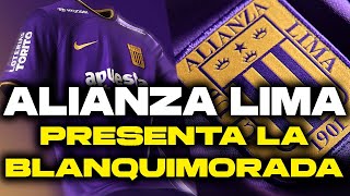 Alianza Lima presenta SU NUEVA CAMISETA con NIKE ¡la BLANQUIMORADA [upl. by Ailiec]