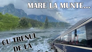 CONSTANTA BUSTENI CU TRENUL DE LA MARE LA MUNTE IN MAI PUTIN DE 5 ORE [upl. by Yenial]