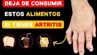 Los 7 Peores Alimentos para la ARTRITIS ¡Di No a Estos [upl. by Guarino550]