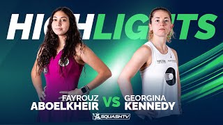 🇪🇬 Aboelkheir v Kennedy 🏴󠁧󠁢󠁥󠁮󠁧󠁿  US Open Championships 2024  RD1 HIGHLIGHTS [upl. by Anitneuq]