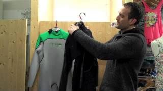 Oneill Psycho 1 Mens Summer 32 Wetsuit Review 2013 [upl. by Iz]